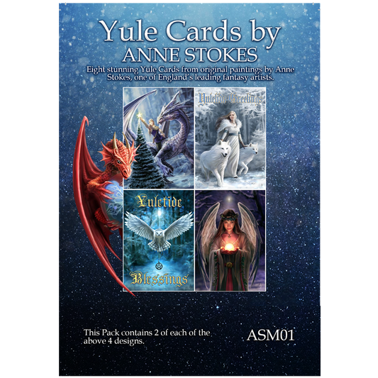 Anne Stokes Yule 8-Card Multipack Set v1