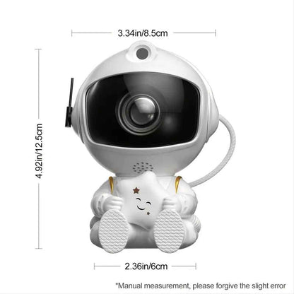 Astronaut Starry Night Light Projector For Aesthetic Room Decor Gift