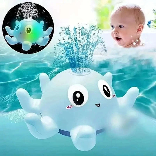 Automatic Induction Water Spray Small Octopus with Light Music Play Otarealm