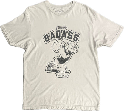 BADASS Organic Tee (Sand or Mineral Grey)