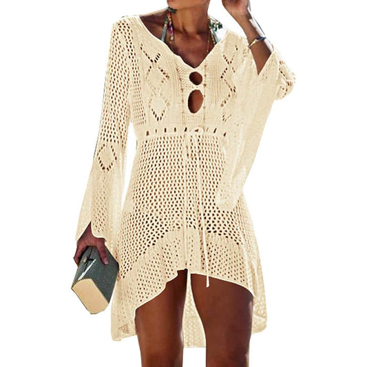 Beach Tops Sexy Perspective Cover Dress Otarealm