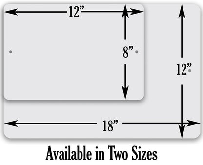 Beach Towels - Metal Sign