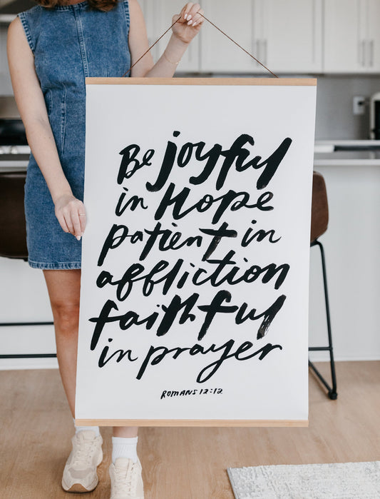 Poster: Be Joyful In Hope