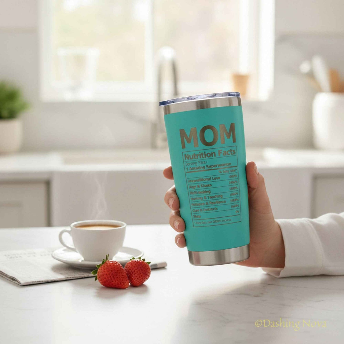 Best Mom Ever 20oz Tumbler Gift Set for Mother's Day & Birthday