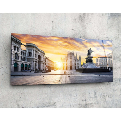 Medieval Glass Wall Art (36"x14") Otarealm