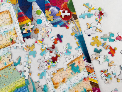 Birthday Cake 500 Piece Jigsaw Puzzle - Limited Release | Springbok Puzzles