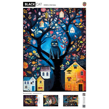 Black Cats - Le Petit Chaton 300 Piece EZ Grip Jigsaw Puzzle by Masterpieces Puzzles