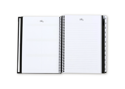 2027 Velvet Floral Weekly Planner Premium Bundle