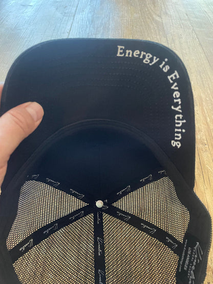 Rising Sun High Frequency Trucker Hat (Black with Gray-Blend patch) Pre-sale