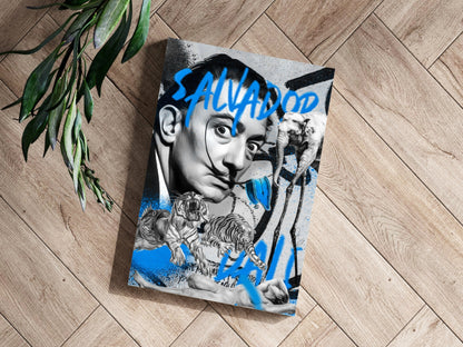 Surrealist Melting Dreams Aluminum Print