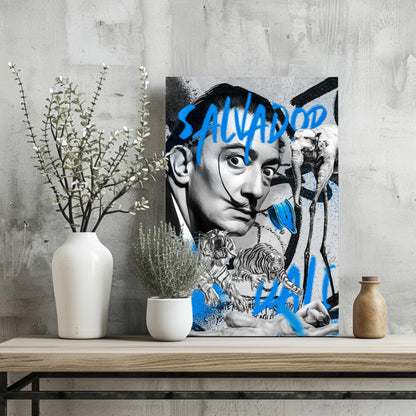 Surrealist Melting Dreams Aluminum Print