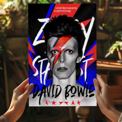 Glam Rock Icon Aluminum Print