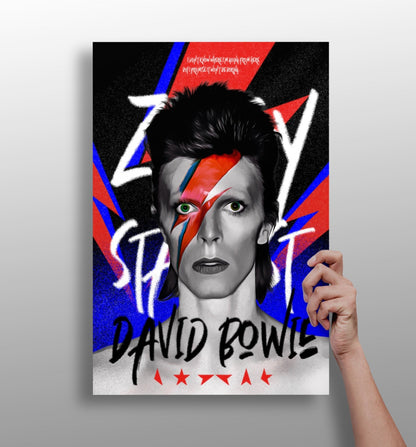Glam Rock Icon Aluminum Print