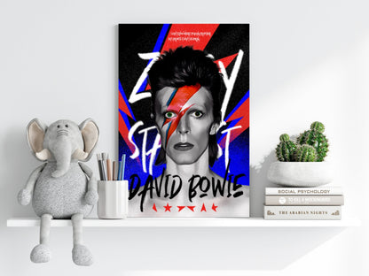 Glam Rock Icon Aluminum Print