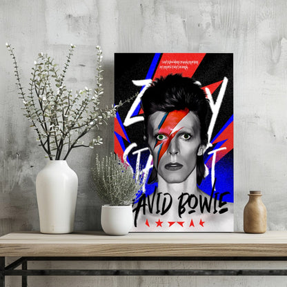 Glam Rock Icon Aluminum Print