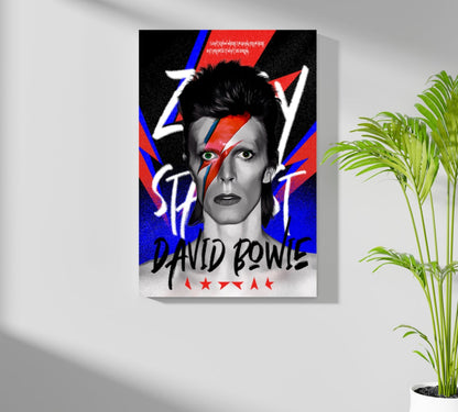 Glam Rock Icon Aluminum Print