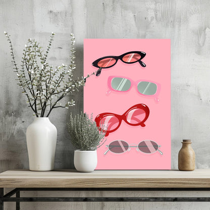 Googles Aluminum Print
