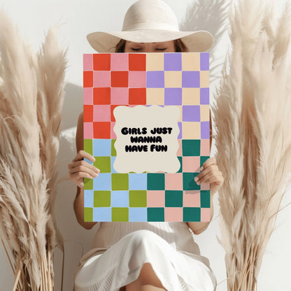 What Girls Want Aluminum Print