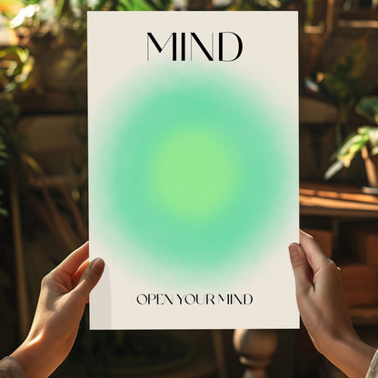 Mind Aluminum Print