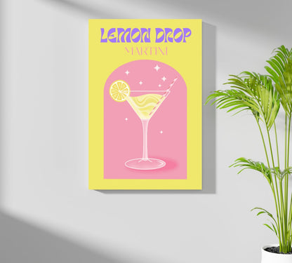 Lemon Drop Aluminum Print