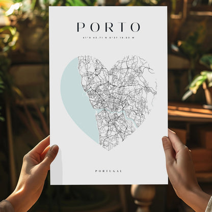 Porto V1 Aluminum Print