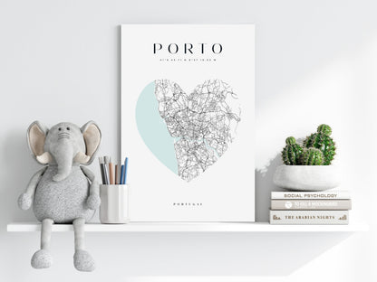 Porto V1 Aluminum Print