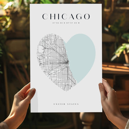 Chicago V1 Aluminum Print