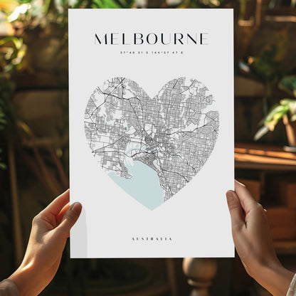 Melbourne V1 Aluminum Print