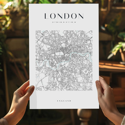London V3 Aluminum Print