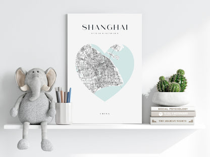Shangai V1 Aluminum Print