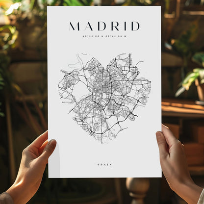 Madrid V1 Aluminum Print