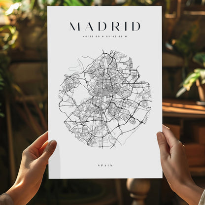 Madrid V2 Aluminum Print