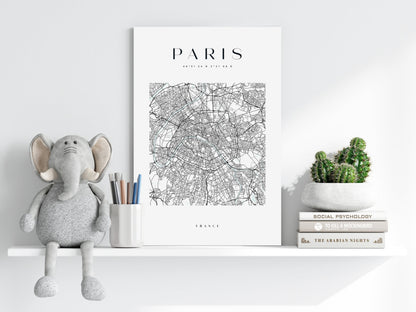 Paris V3 Aluminum Print