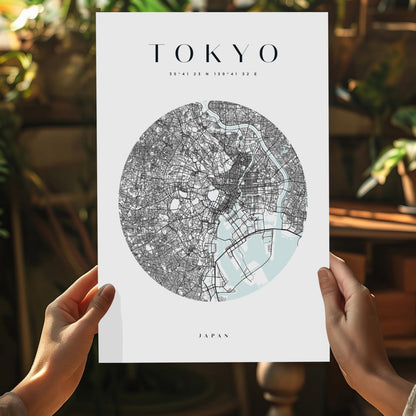 Tokyo V2 Aluminum Print