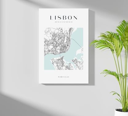 Lisbon V3 Aluminum Print