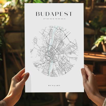 Budapest V2 Aluminum Print