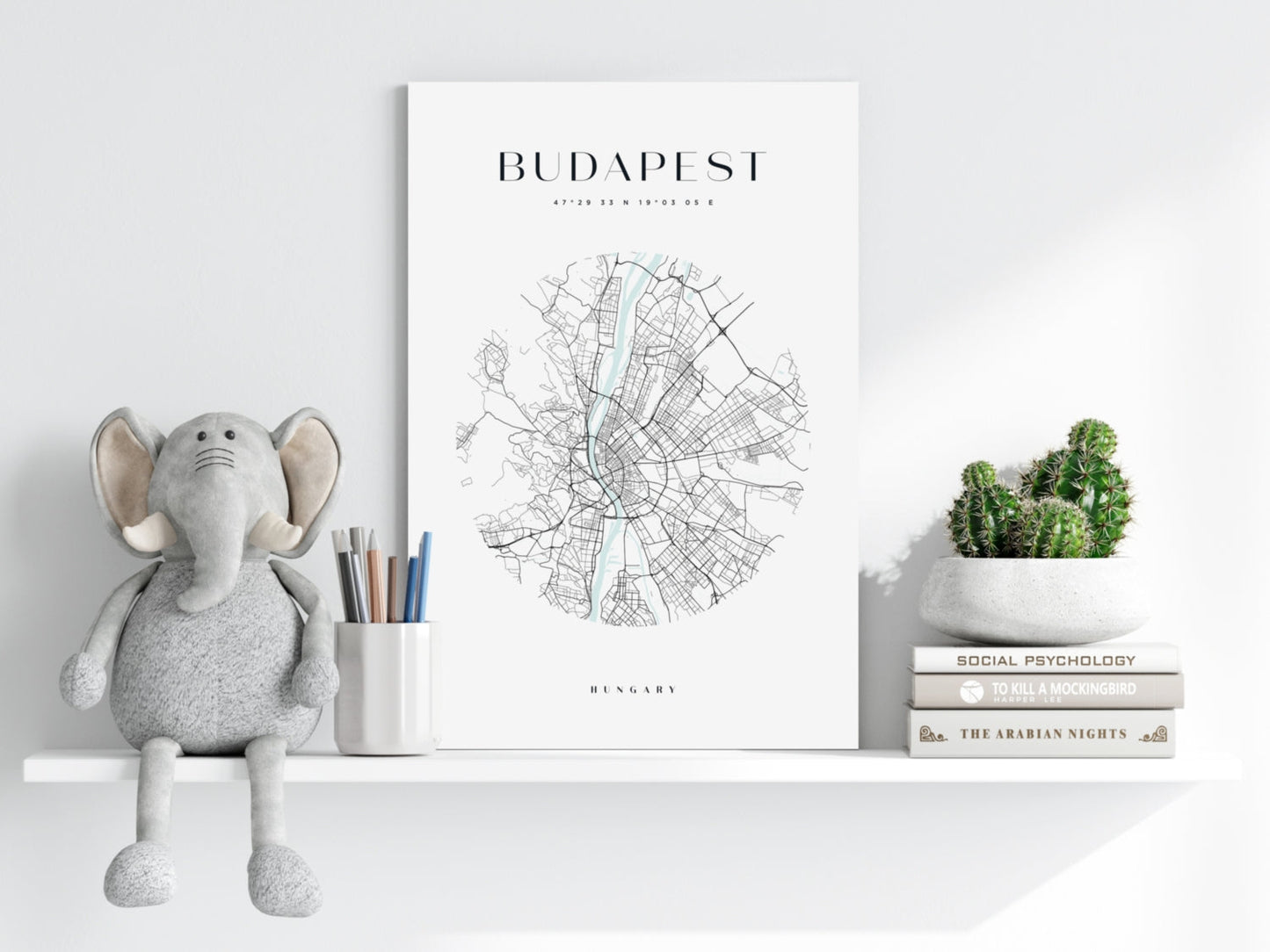 Budapest V2 Aluminum Print
