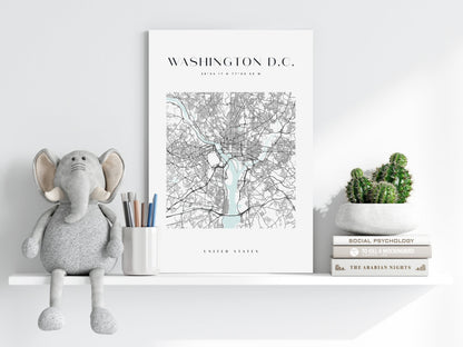 Washington V3 Aluminum Print