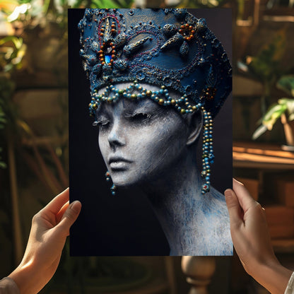 Egyptian Woman Aluminum Print