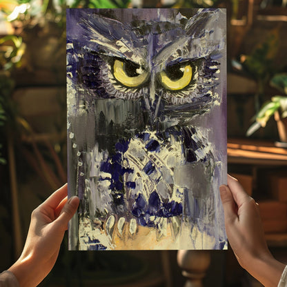 Owl Aluminum Print