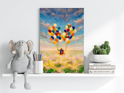 Balloons Aluminum Print
