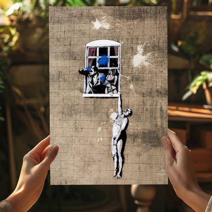 Deception Aluminum Print