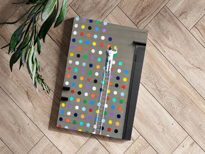 Street Art Dots Aluminum Print