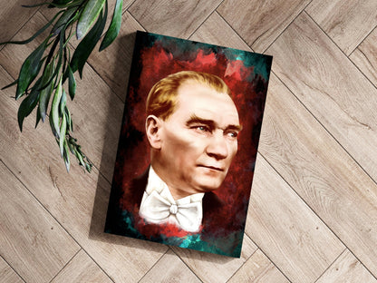 Ataturk Crimson Nebula Aluminum Print