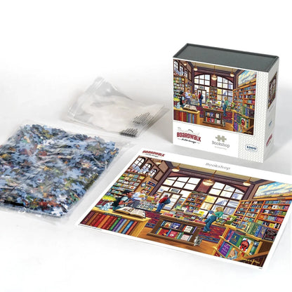 Bookshop 1000 Piece Puzzle by Boardwalk