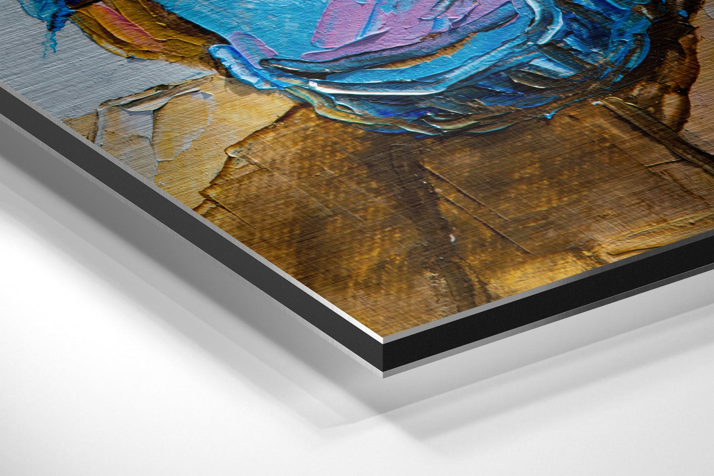 Best Friends Brushed Aluminium Dibond Wall Art