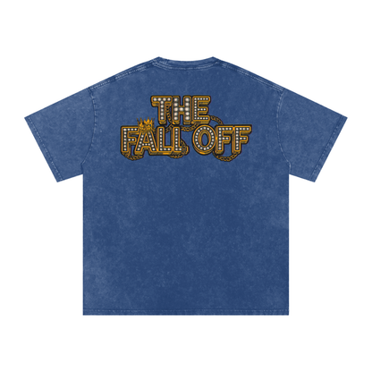 The Fall Off - Snow Washed Oversized Cotton T-Shirt