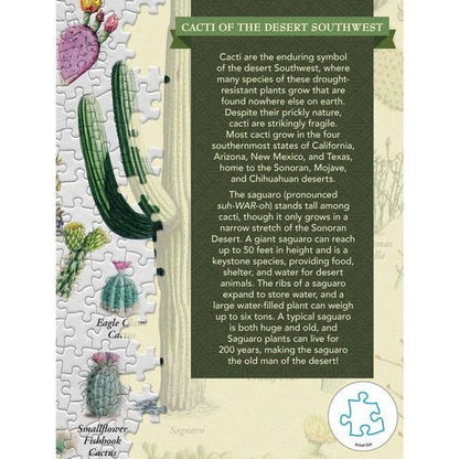 Cacti of the Desert Southwest 1000 Piece Jigsaw Puzzle | Masterpieces