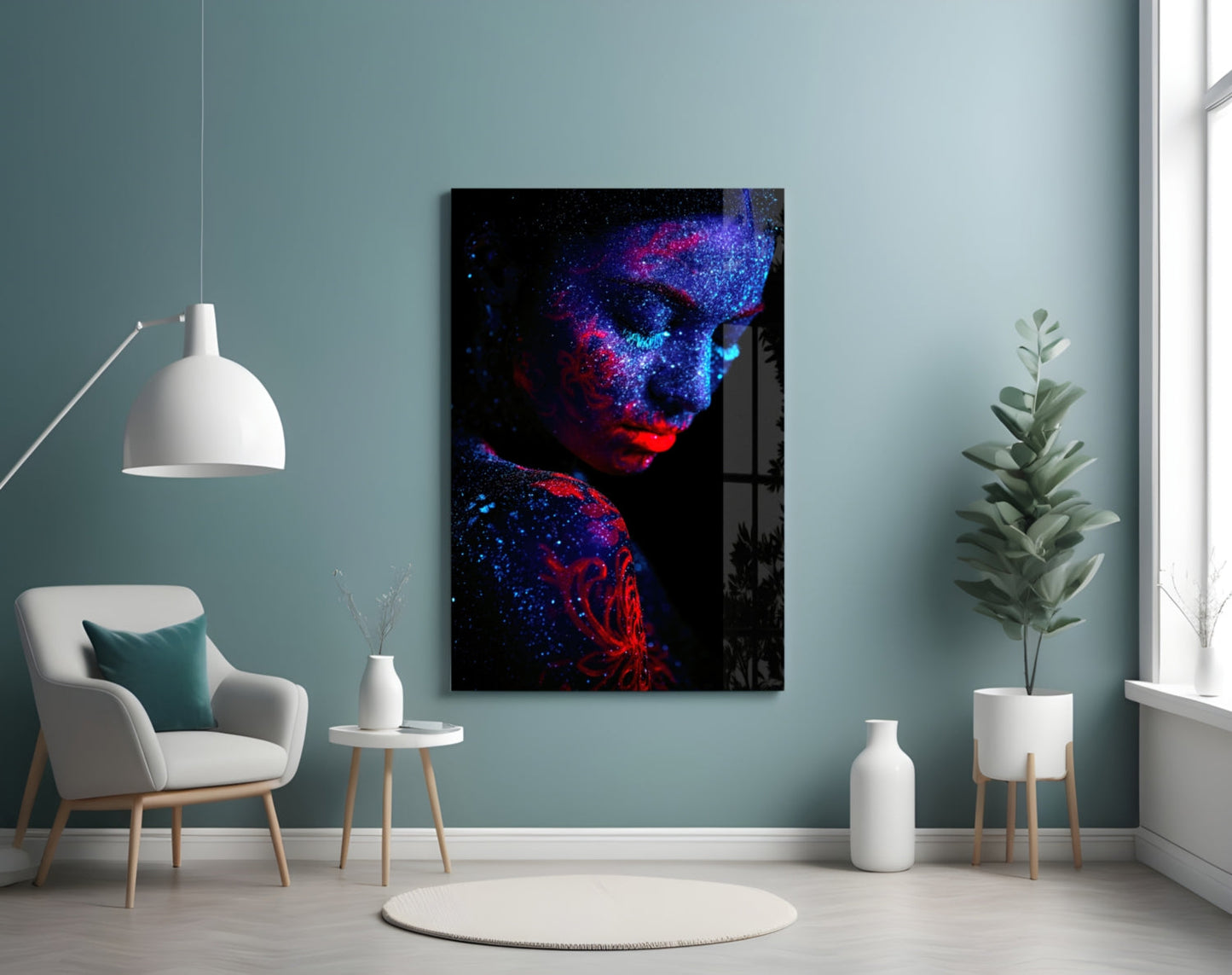 Serenity Glass Wall Art