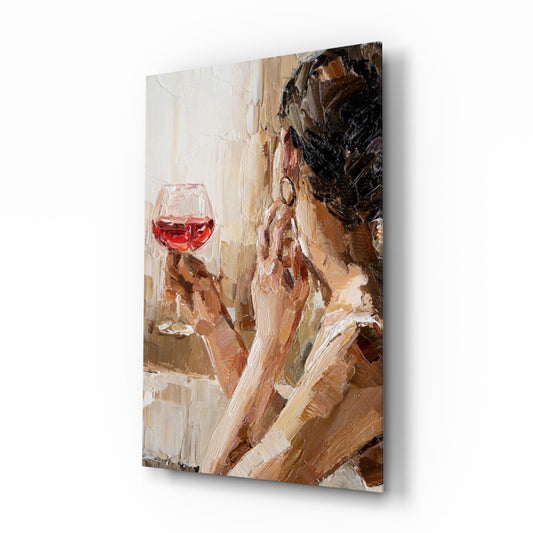 Wine and Women Glass Art